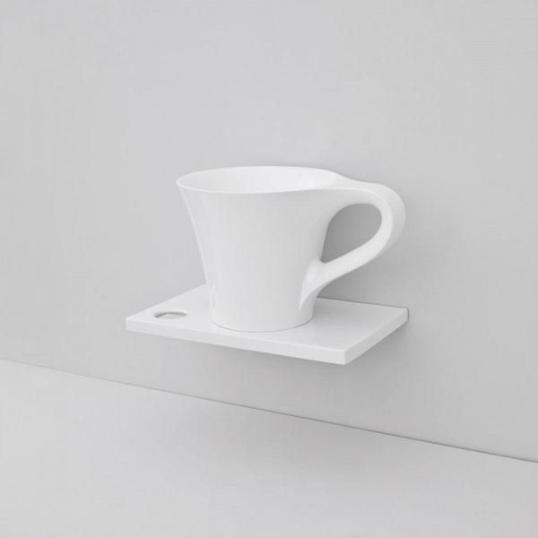 Мивка за Плот CUP Бял Гланц